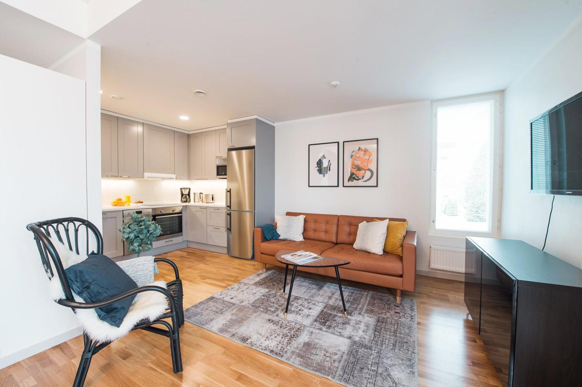 Forenom Serviced Apartments Helsinki Toeoeloe Eksteriør bilde